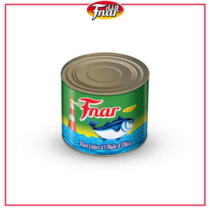 Whole tuna with olive oil 2Kg